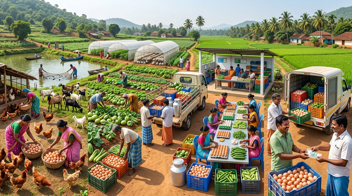 Modern Agriculture Background